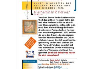 Sommerausstellung „Von Pompeji inspiriert“ in der Golmer Kaiser-Friedrich-Kirche